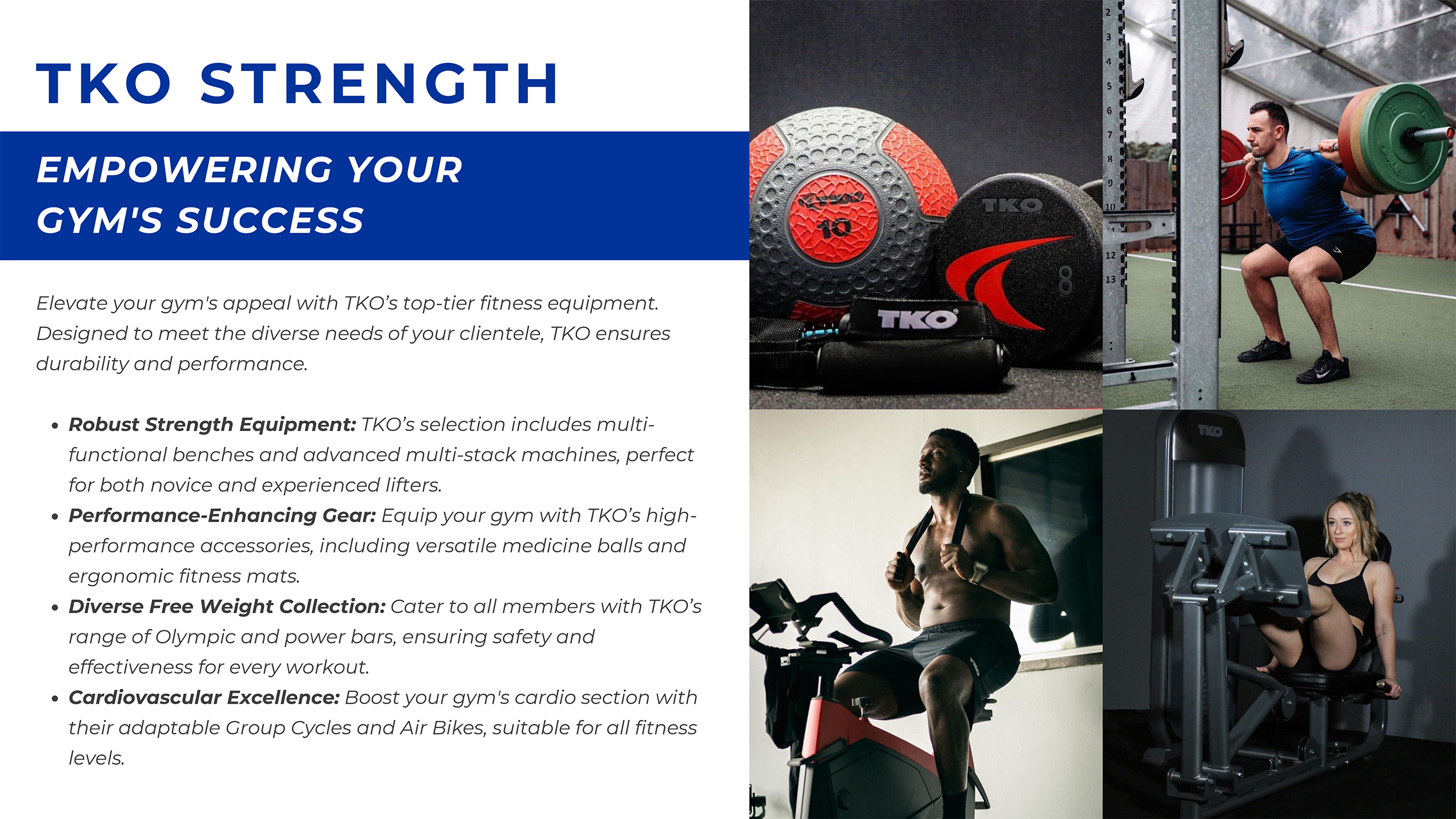 TKO Strength empowering your gym's success